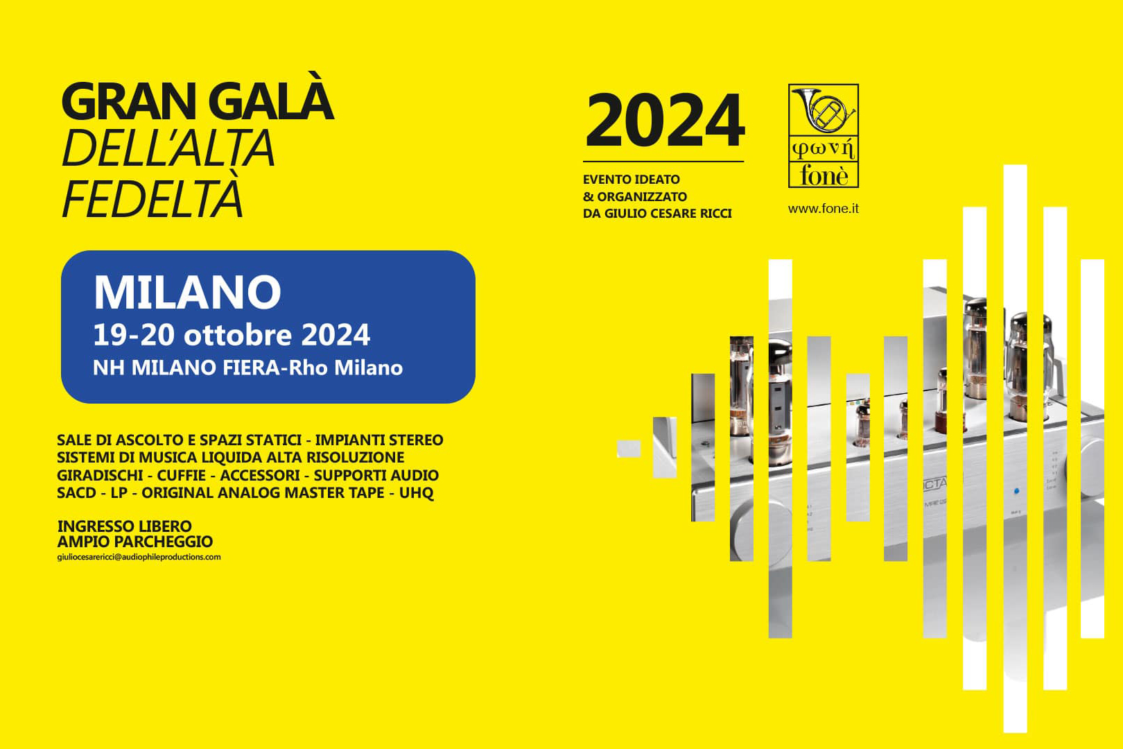 Omega Audio Concepts al Gran Gal&agrave; dell'Alta Fedelt&agrave; di Milano