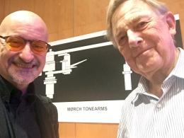 Da Morch ho il piacere di farmi un autoscatto con l'Ing. Morch stesso, un nome di riferimento nella produzione di bracci.