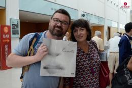 Copertina d'autori con Massimiliano Coclite e Alessia Martegiani.