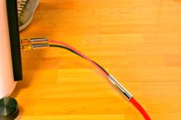 I cavi di potenza Omega Audio Concepts modello Elements serie DNA.